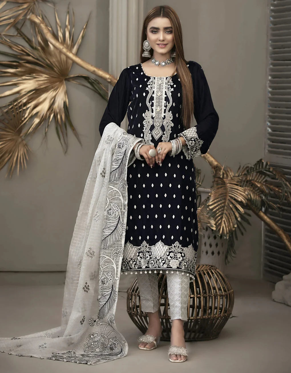 Tawakkal Trending 3PC Lawn Suit by Umer Dawood UD-003