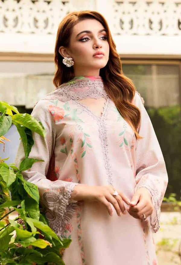 RANGE BY CHARIZMA - 2-PC EMBROIDERED LAWN SUIT BY UMER DAWOOD - Umer Dawood