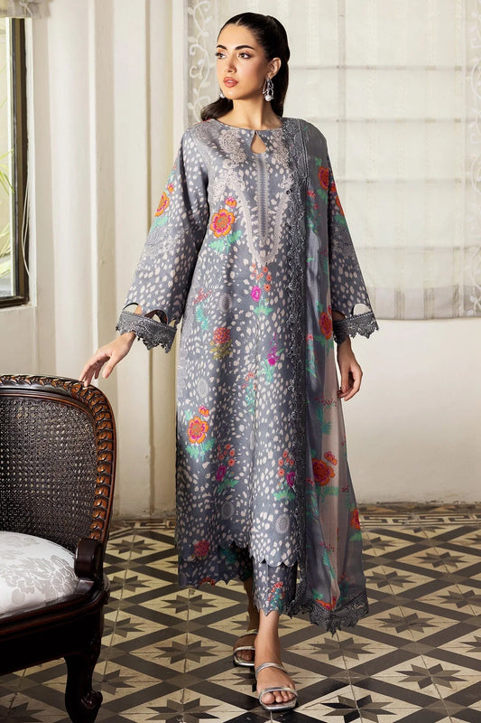 CHARIZMA - PREMIUM LINEN UNSTITCHED 2-PC SUIT BY UMER DAWOOD - Umer Dawood