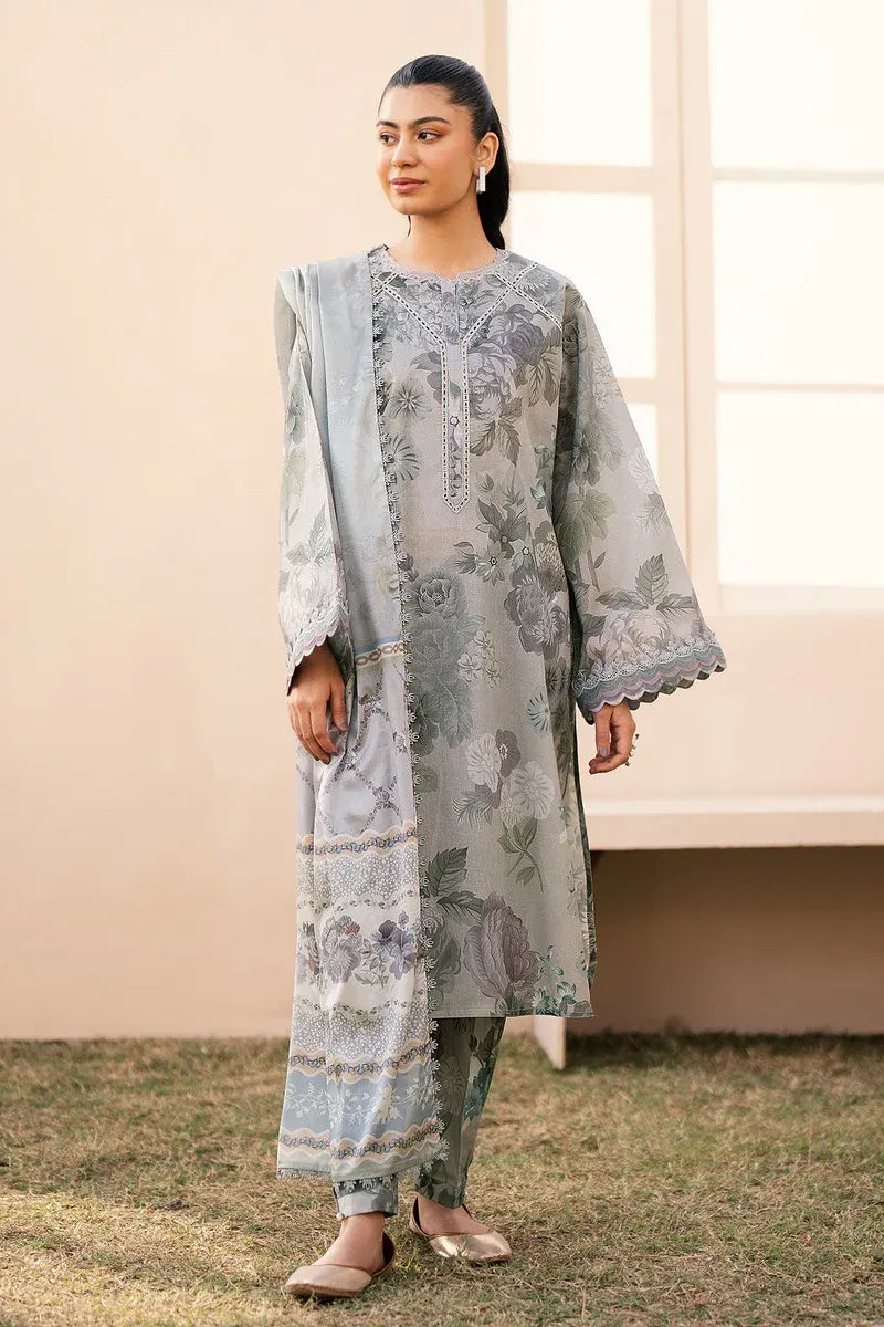 BAROQUE - 2-PC PREMIUM KHADDAR SUIT BY UMER DAWOOD - Umer Dawood