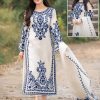 3pcs Front Heavy Embroidery Shirt With Frill Style Embroidered Dupatta - Umer Dawood