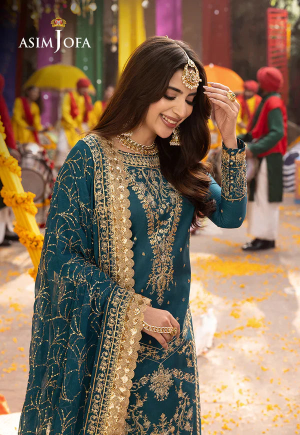 ASIM JOFA - Premium Chiffon Collection - Umer Dawood