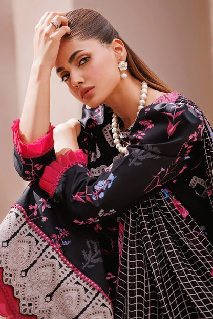 2-PC DIGITAL PRINTED KHADDAR SUIT BY UMER DAWOOD - Umer Dawood