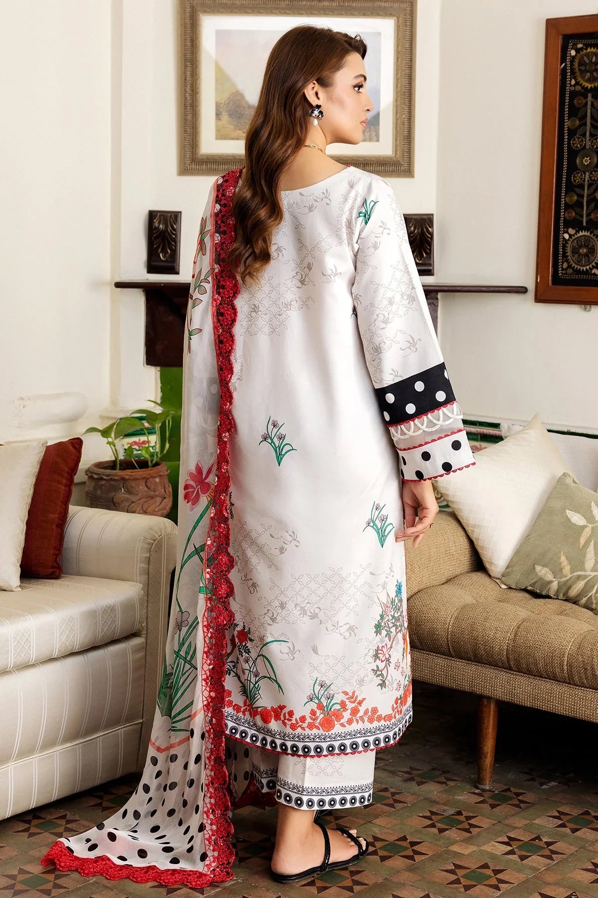 CHARIZMA - PREMIUM LINEN UNSTITCHED 2-PC SUIT BY UMER DAWOOD - Umer Dawood