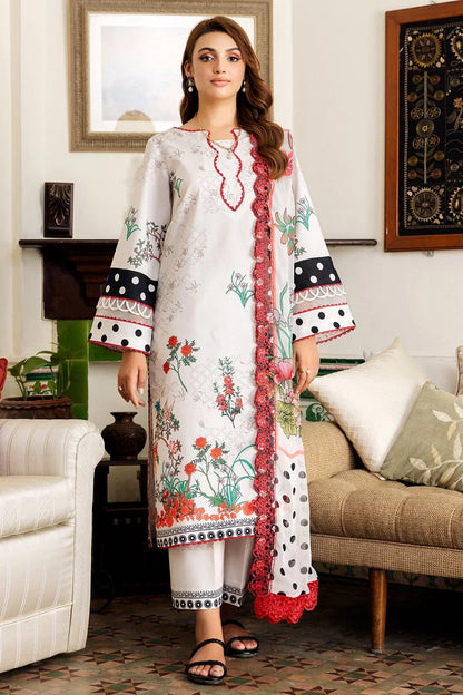 CHARIZMA - PREMIUM LINEN UNSTITCHED 2-PC SUIT BY UMER DAWOOD - Umer Dawood