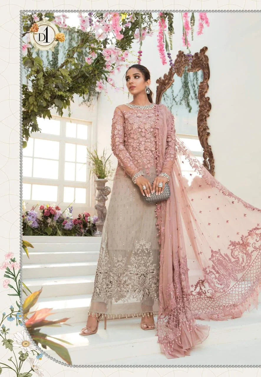 Luxury Chiffon 3-Piece Collection - Umer Dawood