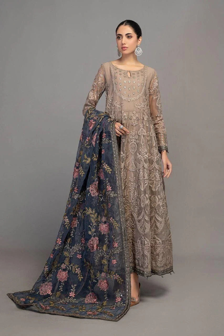 MARIA B FORMAL COLLECTION MAXI ORGANZA FABRIC - Umer Dawood