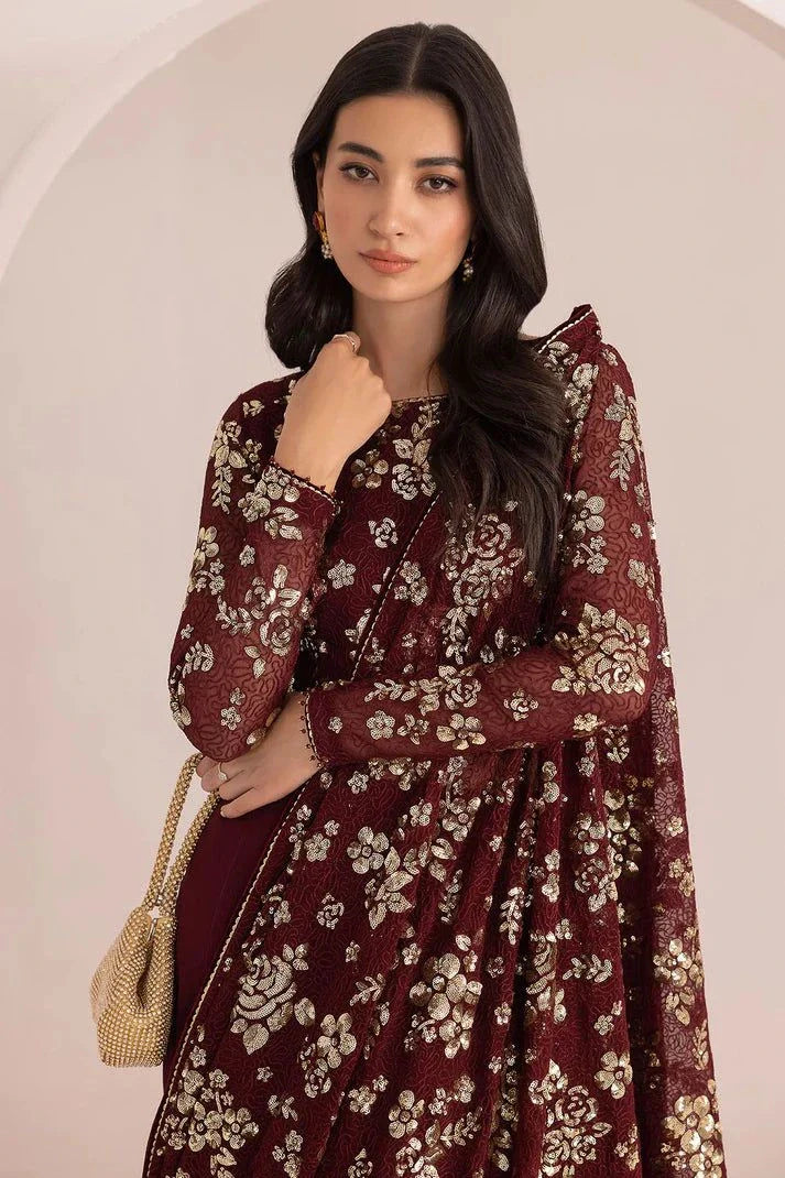 JAZMIN (CHIFFON SAREE) BY UMER DAWOOD - Umer Dawood